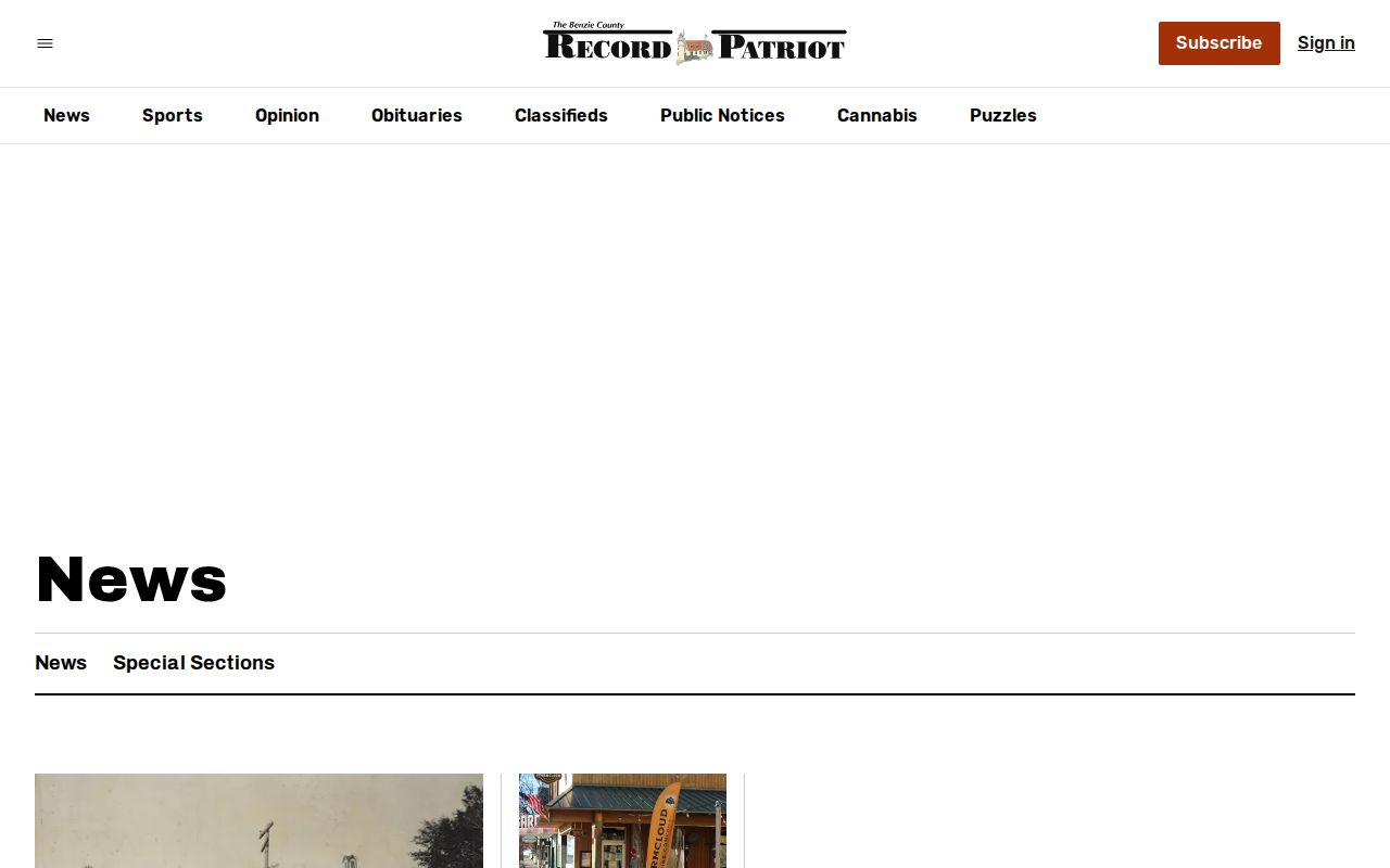 Record Patriot Benzie County local news index